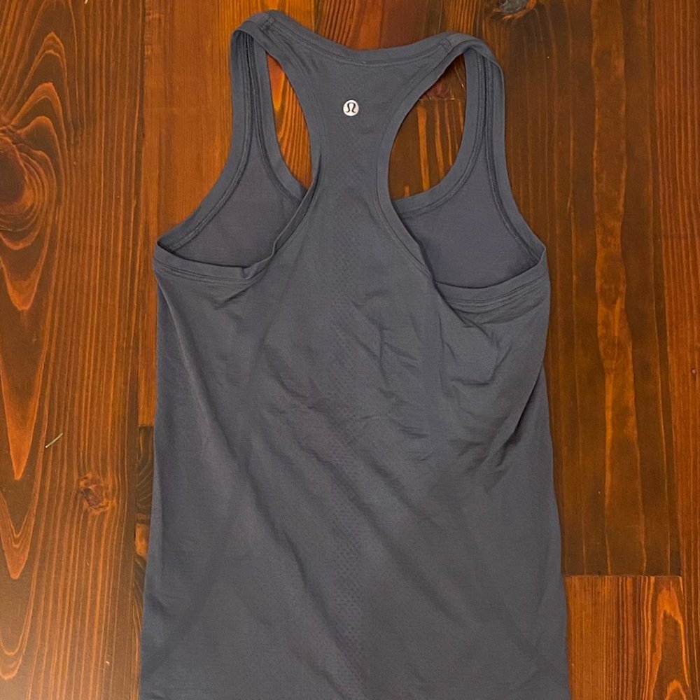 Navy Swiftly Tech Racerback Size 2